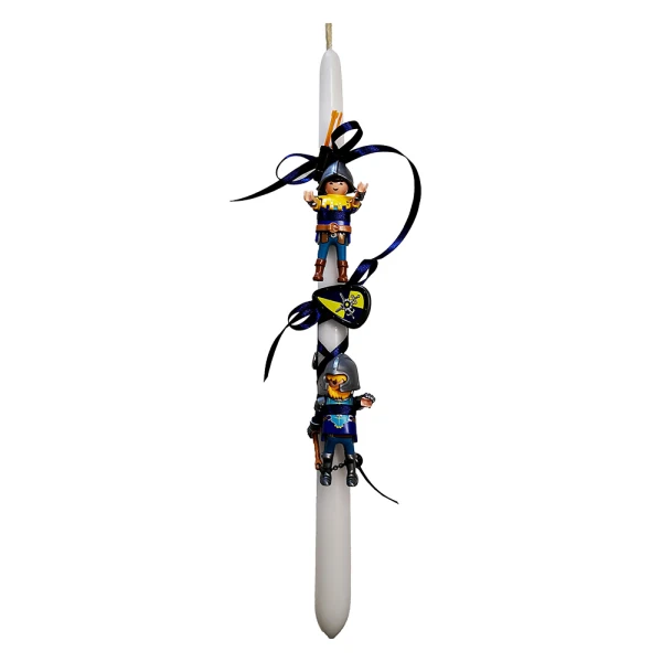 EASTER CANDLE CITY ACTION PLAYMOBIL FIGURES
