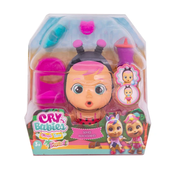CRY BABIES MAGIC TEARS ΚΛΑΨΟΥΛΙΝΙΑ ΣΕΙΡΑ TROPICAL - BEACH BABIES - 12 ΣΧΕΔΙΑ