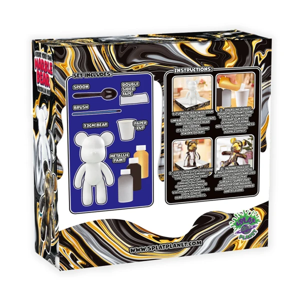 SPLAT PLANET CREATE KIT METAL MARBLE BEAR