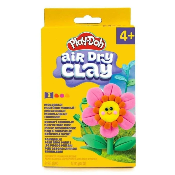 PLAYDOH ΠΗΛΟΣ AIR DRY - FLOWER