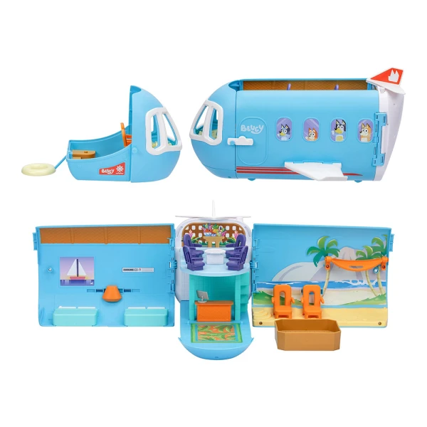 BLUEY 3 IN 1 AIRPLANE PLAYSET