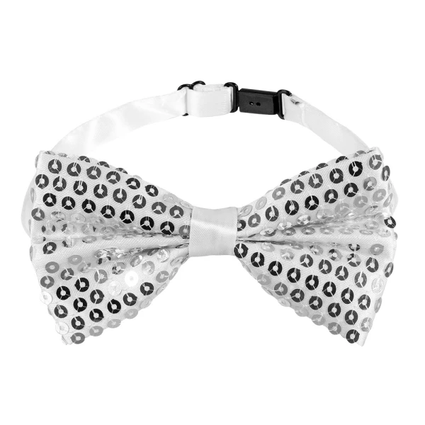 CARNIVAL SILVER SET (GLASSES-BOW TIE-SUSPANDERS)