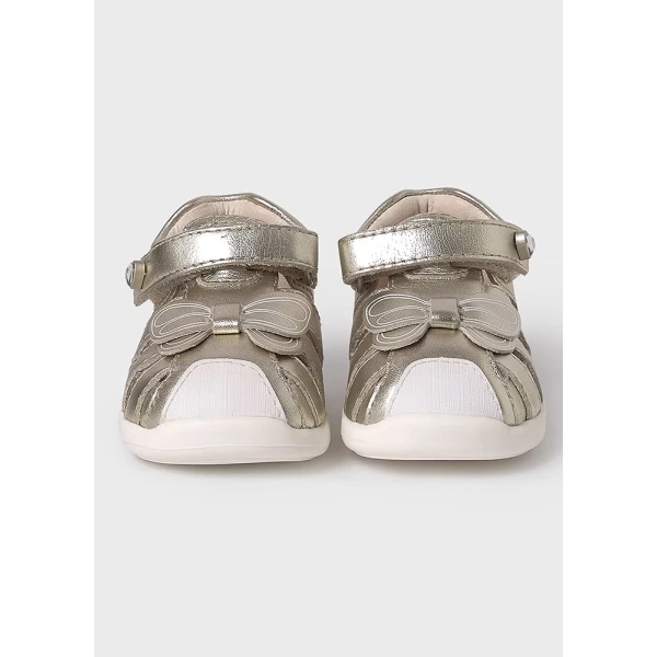SANDALS CLOSED GOLD
