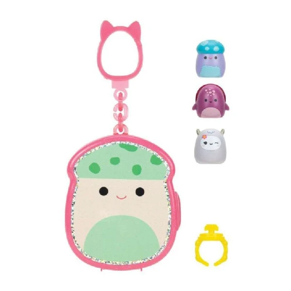SQUISHMALLOWS SQUISH-A-LONGS ΜΠΡΕΛΟΚ-ΘΗΚΗ ΕΚΠΛΗΞΗ ΜΕ 3 ΦΙΓΟΥΡΕΣ