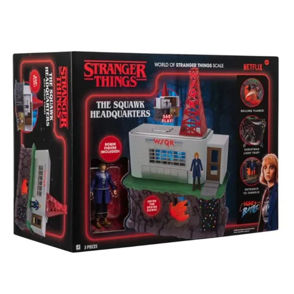STRANGER THINGS STATION WSQK ΜΕ ΦΙΓΟΥΡΕΣ & ΑΞΕΣΟΥΑΡ, ΦΩΣ-ΗΧΟ