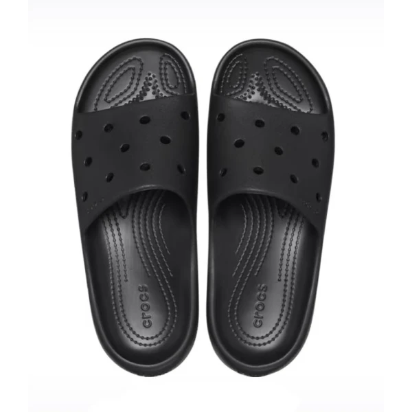 CROCS CLASSIC SLIDE V2 BLACK