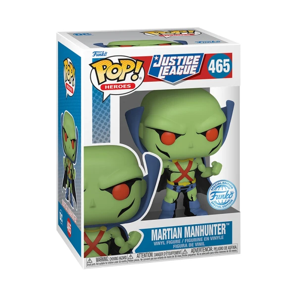 FUNKO POP! HEROES DC JUSTICE LEAGUE ΦΙΓΟΥΡΑ ΒΙΝΥΛΙΟΥ MARTIAN MANHUNTER 465
