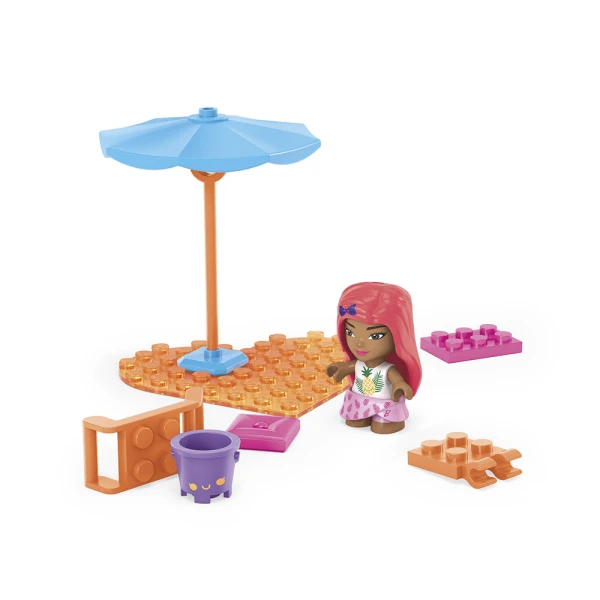 MEGA BARBIE COLOR REVEAL FIGURE WITH ACCESSORIES 16 pcs - BEACH DAY