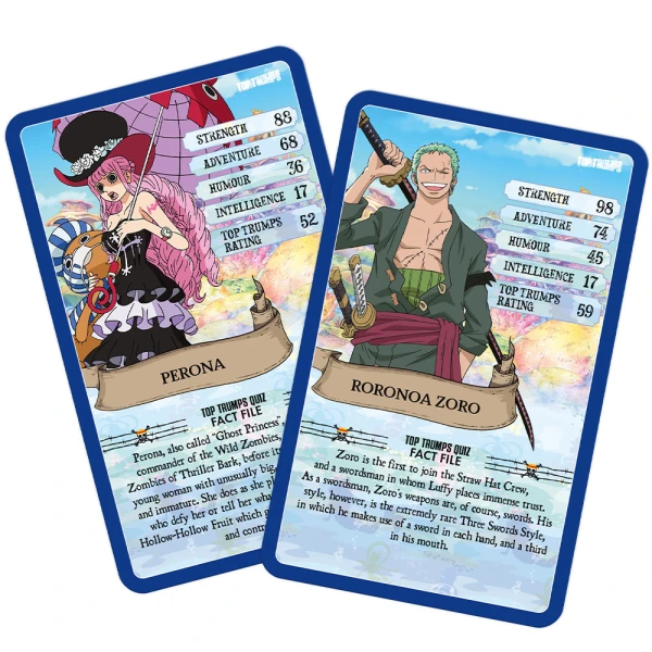 WINNING MOVES TOP TRUMPS SPECIALS CARD GAME ONE PIECE