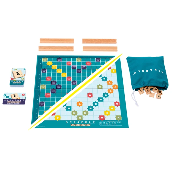 ΕΠΙΤΡΑΠΕΖΙΟ ΠΑΙΧΝΙΔΙ ΝΕΟ SCRABBLE ΜΕ ΞΥΛΙΝΑ ΓΡΑΜΜΑΤΑ