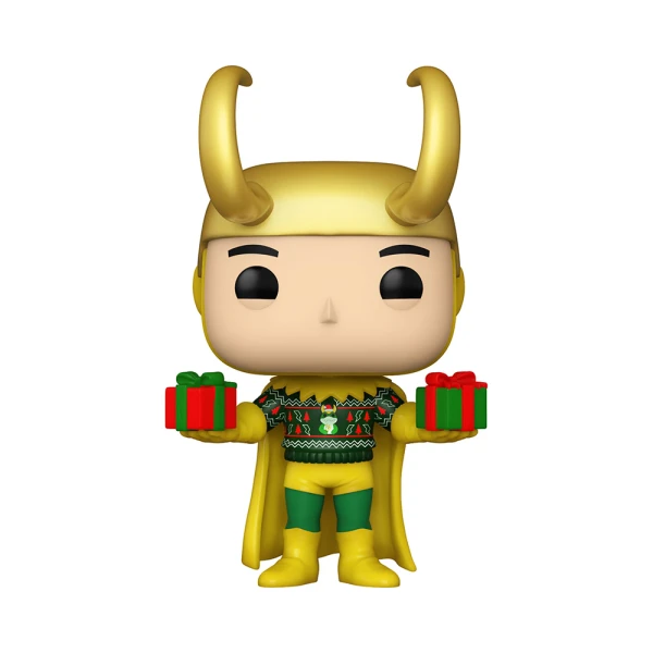 FUNKO POP! MARVEL HT BLACK FRIDAY 2023 HOLIDAY ΦΙΓΟΥΡΑ ΒΙΝΥΛΙΟΥ LOKI WITH SWEATER 1322