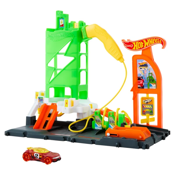 HOT WHEELS CITY ΠΙΣΤΑ ΣΤΑΘΜΟΣ ΚΑΥΣΙΜΩΝ