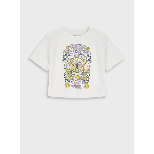 ENERGIERS BLOUSE GIRL ECRU