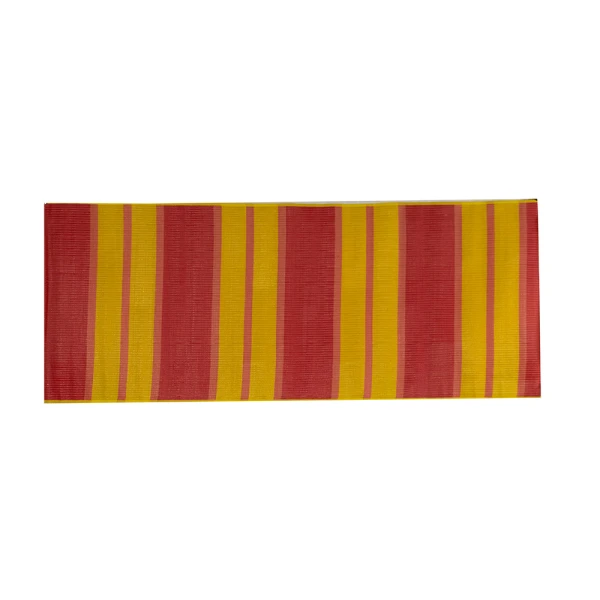 ROLL PLASTIC BEACH MAT 180X70 cm STRIPES - 4 COLOURS