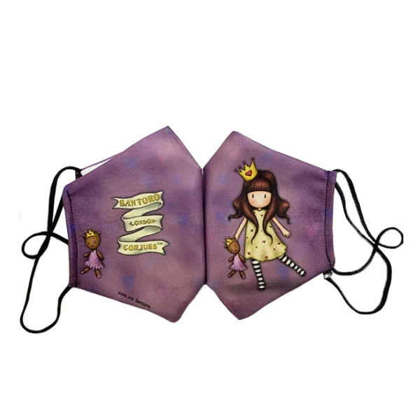 GORJUSS SANTORO PROTECTIVE MASK PRINCESSES