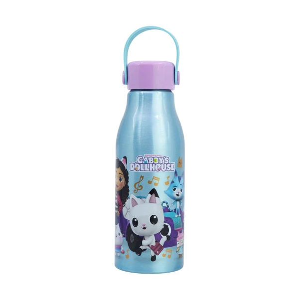ΠΑΓΟΥΡΙ ΑΛΟΥΜΙΝΙΟΥ ΜΕ FLEXI ΛΑΒΗ 760ml GABBY DOLLHOUSE