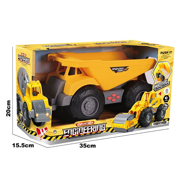 DUMP TRUCK WITH LIGHTS & SOUNDS