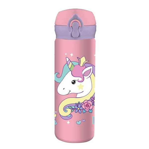MUST TEAM ΑΝΟΞΕΙΔΩΤΟ ΠΑΓΟΥΡΙ ΘΕΡΜΟΣ 500ml ΜΕ ΚΑΛΑΜΑΚΙ - 4 ΣΧΕΔΙΑ