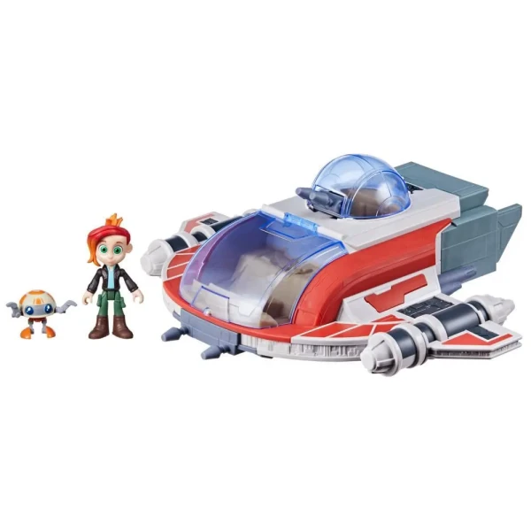 STAR WARS PS TEAM TRANSPORT THE CRIMSON FIREHAWK SHIP