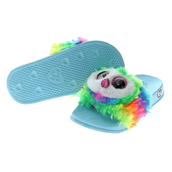 TY BEANIE BOOS PLASTIC SLIDES OWEN