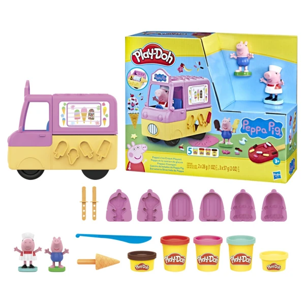 PLAY-DOH ΣΕΤ ΠΑΙΧΝΙΔΙΟΥ ΠΑΓΩΤΑΤΖΙΔΙΚΟ ΤΗΣ PEPPA