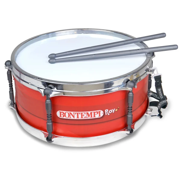 BONTEMPI MARCHING DRUM WITH STRAP AND STICKS 34 cm