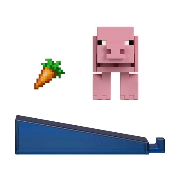 MINECRAFT REDSTONE CHARGED FIGURE 8 cm PIG