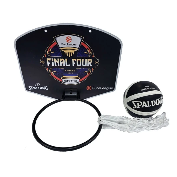 SPALDING EUROLEAUGUE MICRO MINI FINAL 4 ATHENS 2026 BASKETBALL HOOP