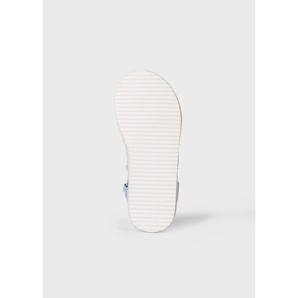 MAYORAL SANDALS JUTE STONES DENIM