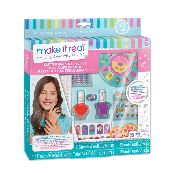 MAKE IT REAL: GLITTER GIRLS NAIL PARTY