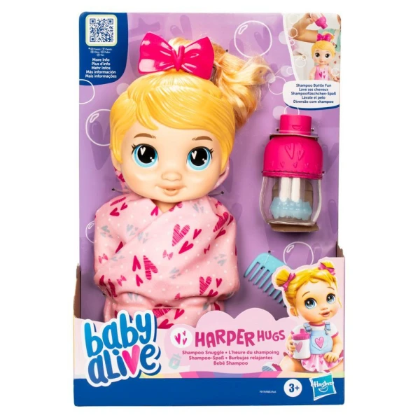 BABY ALIVE ΚΟΥΚΛΑ HARPER HUGS