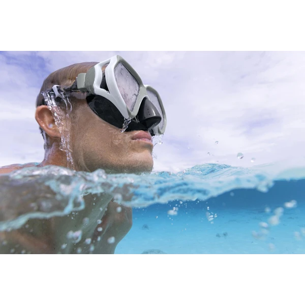 BESTWAY DOMINATOR PRO MASK GREY-WHITE
