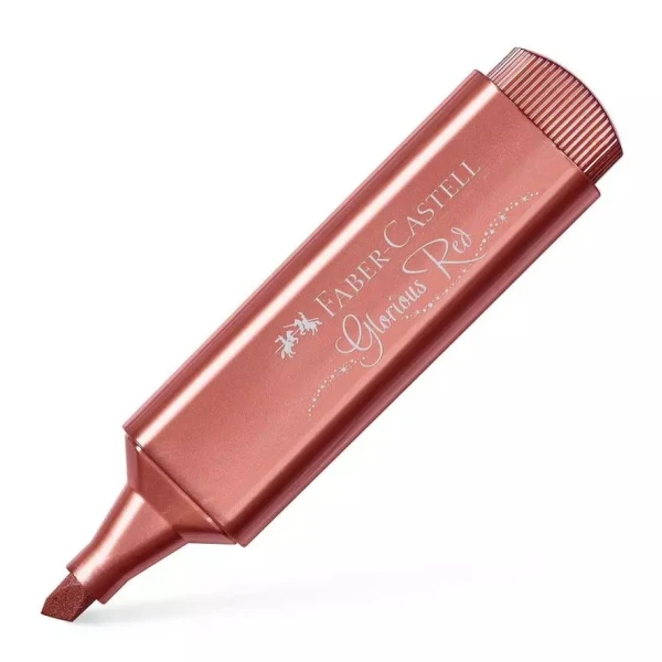 FABER-CASTELL METALLIC RED HIGHLIGHTER