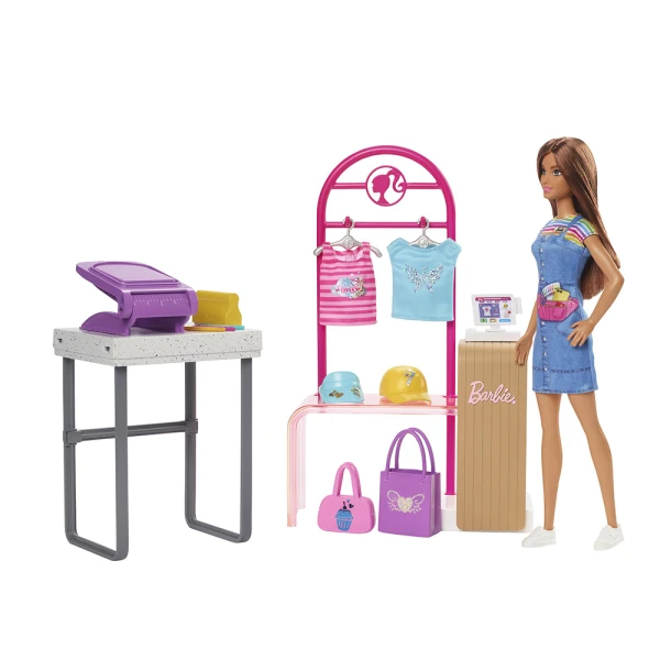 BARBIE ΕΡΓΑΣΤΗΡΙΟ ΜΟΔΑΣ ΚΑΙ ΚΟΥΚΛΑ 