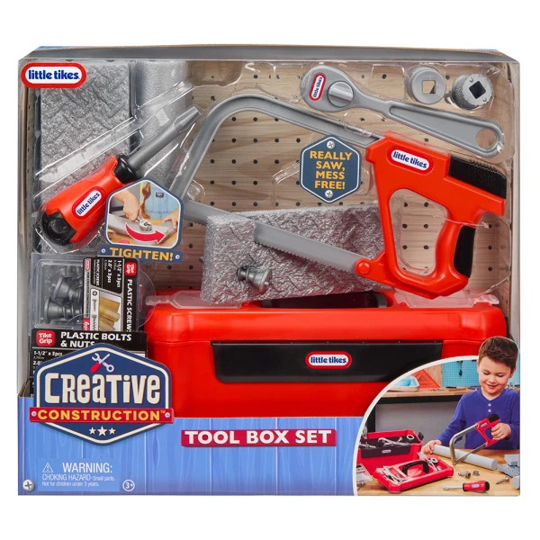 LITTLE TIKES CREATIVE CONSTRUCTION ΣΕΤ ΕΡΓΑΛΕΙΟΘΗΚΗ