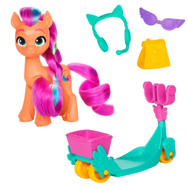 MY LITTLE PONY TELL TOUR TALE ROLLING SCOOTER - SUNNY STARSCOUT