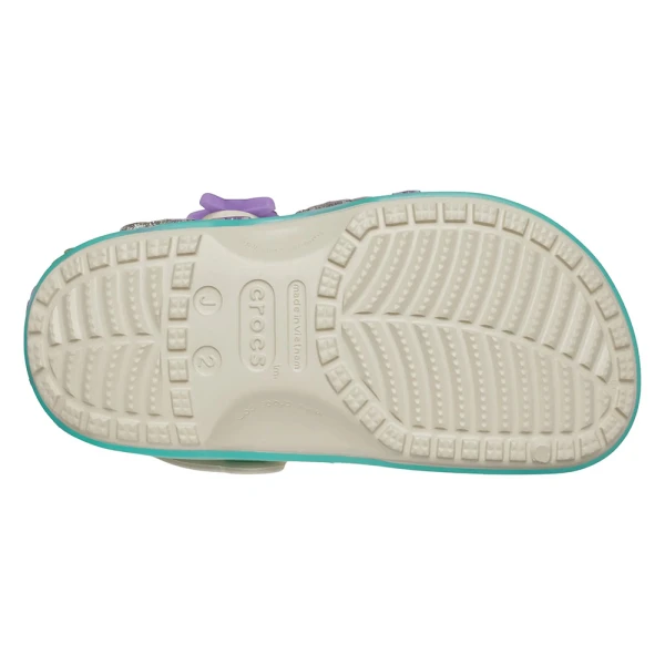 CROCS CLASSIC CLOG SEA SPARKLE SHAKER CGK FRAPPE