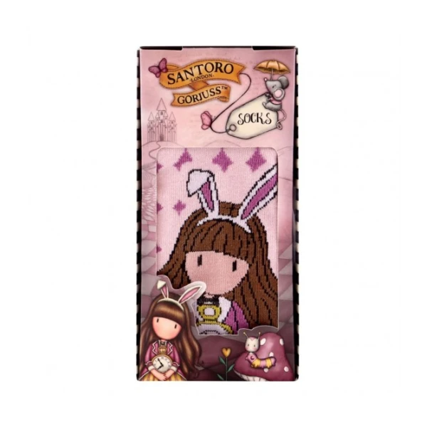 GORJUSS SANTORO ΚΑΛΤΣΕΣ ONE SIZE GORJUSS IN WONDERLAND JUST ONE SECOND