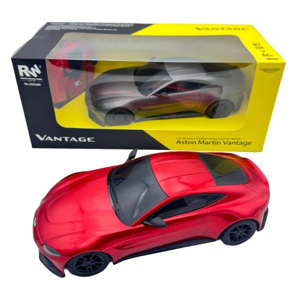 RW RC STREET CARS RC CAR 1:18 ASTON MARIN VANTAGE - 2 COLOURS