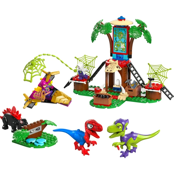 LEGO® MARVEL SPIDEY AND HIS AMAZING FRIENDS SPIDEY AND GOBBYʼS RAPTOR BATTLE AT TREE HOUSE HQ