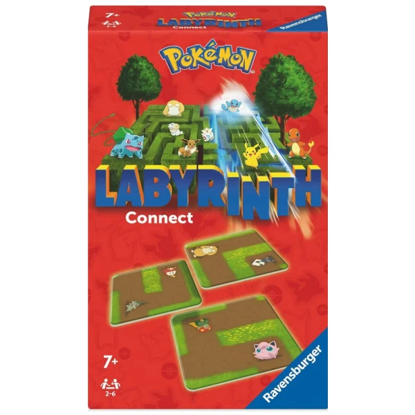 RAVENSBURGER TRAVEL BOARD GAME POKEMON LABYRINTH CONNECT
