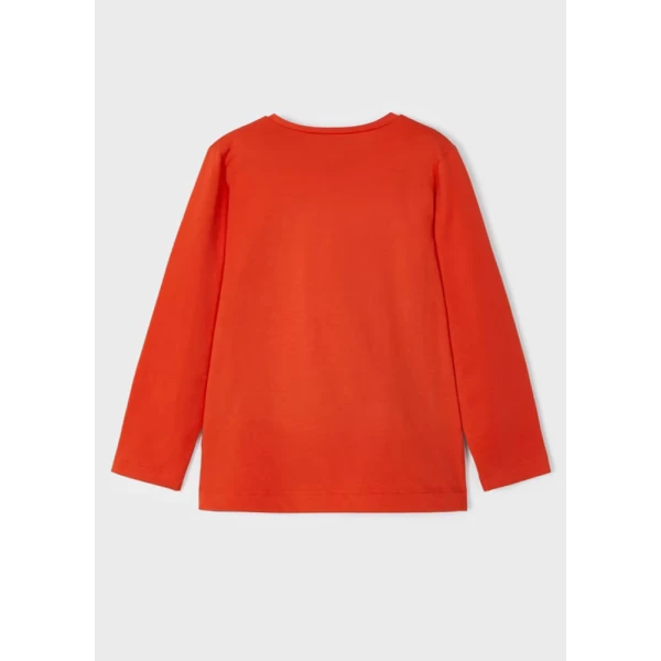 MAYORAL BLOUSE LONG SLEEVES ORANGE