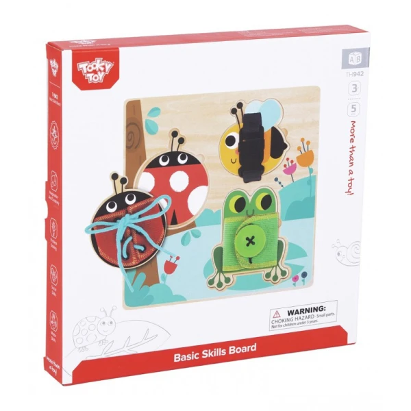 WOODEN BASIC SKILLS BOARD