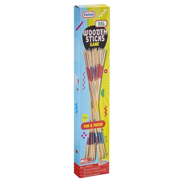 WOODEN STICKS GAME 50 cm. 41 pcs.