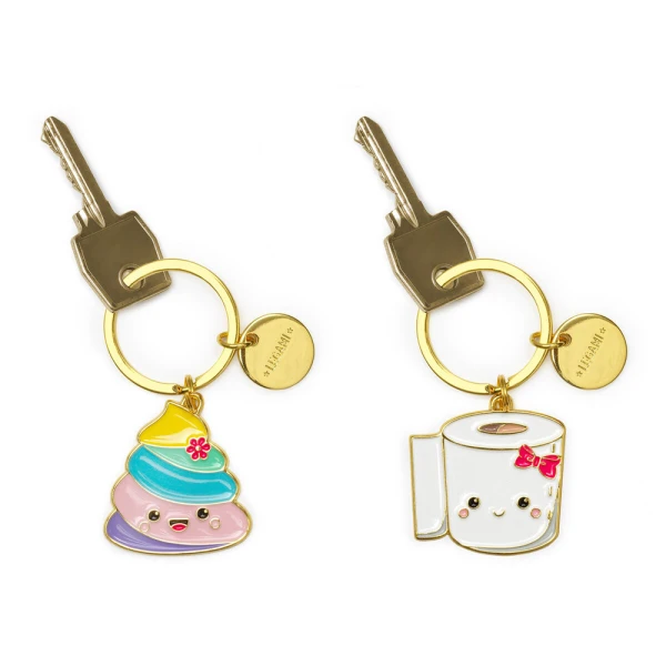 LEGAMI ΜΠΡΕΛΟΚ WHAT A KEY RING - ΣΕΤ ΤΩΝ 2 - POO