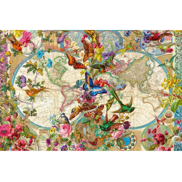 RAVENSBURGER ΠΑΖΛ 3000 τεμ. ΧΑΡΤΗΣ