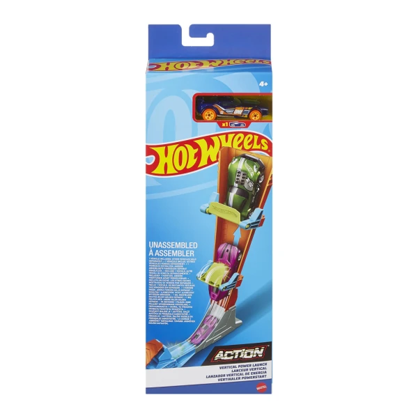 HOT WHEELS CLASSIC STUNT SET - VERTICAL POWER LAUNCH
