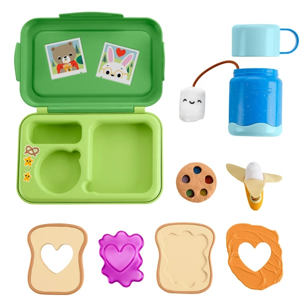 FISHER PRICE ΣΕΤ ΠΑΙΧΝΙΔΙΟΥ ΦΑΓΗΤΟΔΟΧΕΙΟ ΜΕ ΠΑΓΟΥΡΙ
