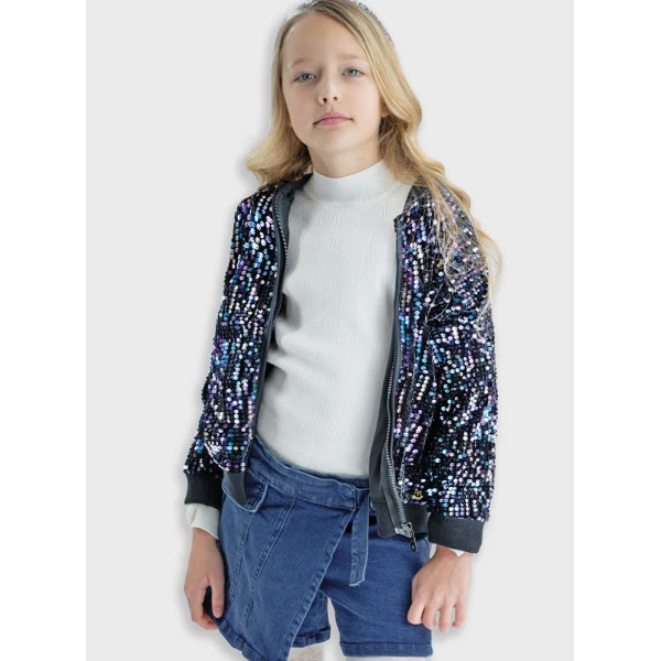 ENERGIERS SKIRT GIRL DARK BLUE DENIM