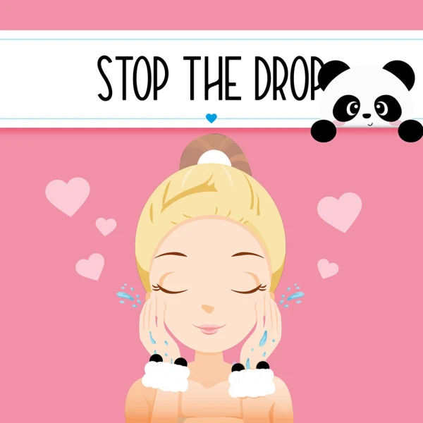 LEGAMI PANDA ANTI-DRIP WRIST BANDS FOR SKINCARE